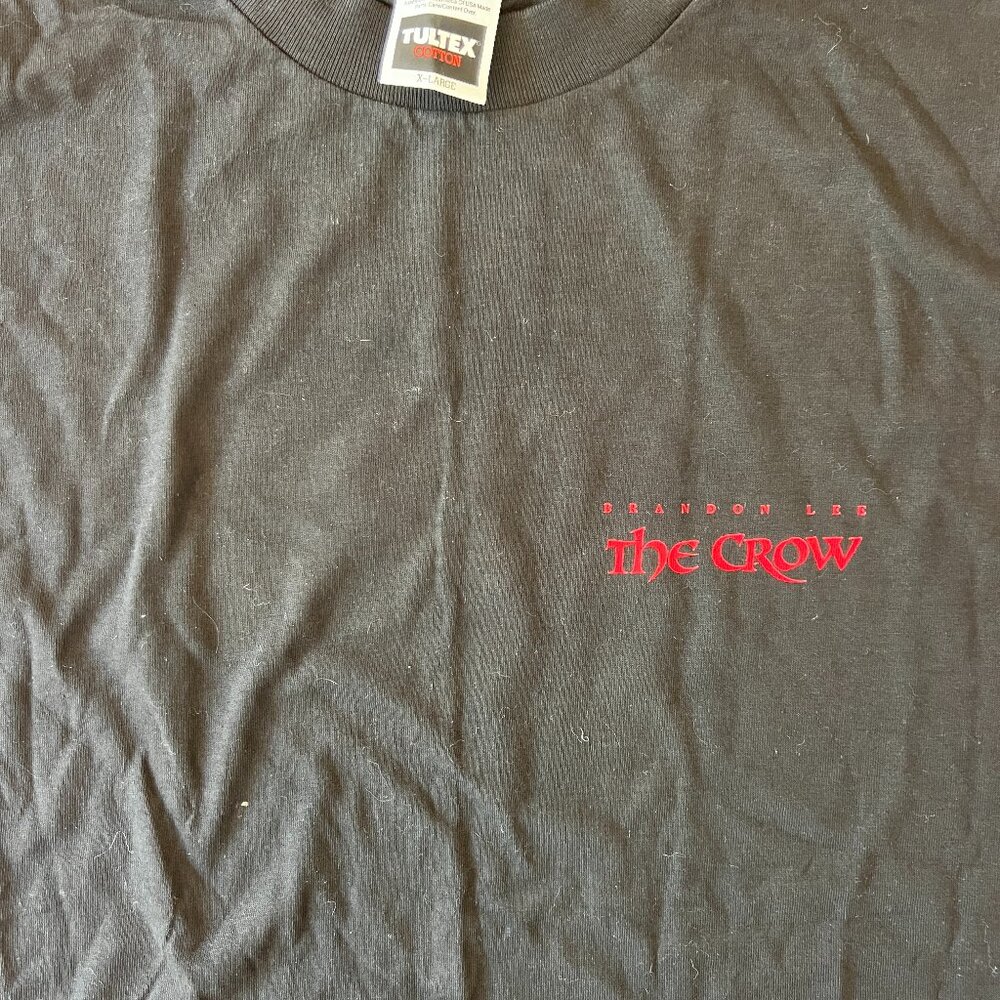 NEW: Vintage 1994 The Crow Movie T-Shirt Brandon Lee XL Rare